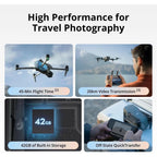 DJI Air 3S Fly More Combo (RC 2 Screen Remote Controller), Drone with 1" CMOS Wide-Angle & Medium Tele Camera for Adults, 4K/60fps, Omnidirectional Sensing & 3 Batteries for Extended Flight Time