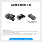 DJI Mavic 4 Pro Drone with DJI RC 2, Flagship Tri-Camera Drone with 100MP 4/3 CMOS Hasselblad Camera, for Professionals, 30km/18.6mi Video Transmission, 51-Min Max Flight Time