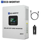 ECO-WORTHY UL1741 5000W 48V Solar Inverter Charger 48V DC to 120V AC,Inversor Solar Built in 100A MPPT Solar Charge Controller