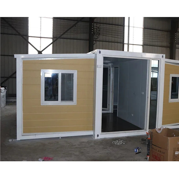 Customized Best Steel 20Ft 40Ft 3 Bedrooms Luxury Collapsible Expanding Container Home Prefab Tiny House Solar-Ready Off-Grid Pa