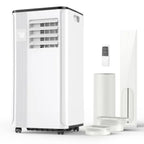 Portable Air Conditioners - 2026 Upgraded 10000 BTU Portable AC for Room up to 450 Sq. Ft, 3 in 1 AC Unit with 24H Timer, Smart