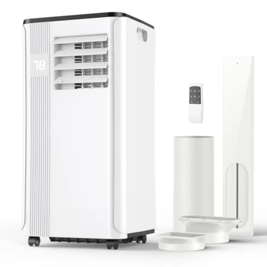 Portable Air Conditioners - 2026 Upgraded 10000 BTU Portable AC for Room up to 450 Sq. Ft, 3 in 1 AC Unit with 24H Timer, Smart