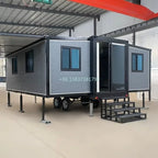 20Ft Container House Steel Mobile Modular Tiny Homes Container Expandable Prefabricated Folding House Container for Portugal