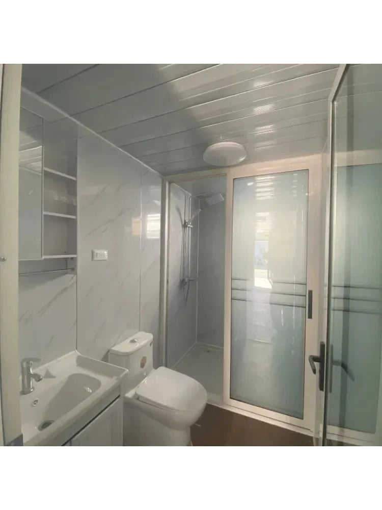Customized Factory Price 20ft 40ft Prefab Foldable Container House Steel Structure Expandable Tiny Home Modular Flat Pack Mobile