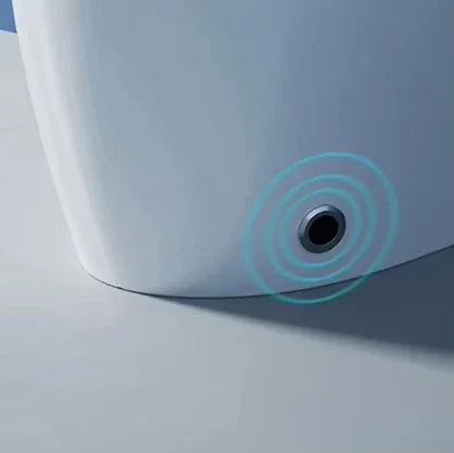 Smart Bidet Toilet with Heated Seat&Auto Flush,One-Piece Ceramic Automatic Toilet,Night Light,Warm Air Dryer,Foot Sensor Flush