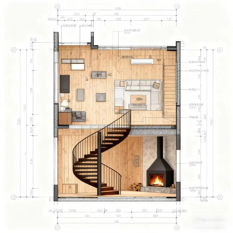 Portable Triangle A Frame Cabin House Modular Tiny Home Wooden Luxury Outdoor Living