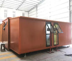 Portable Mobile House Prefabricated Tiny Homes 40Ft Expandable Container with Bathroom Folding Home Hot Sale