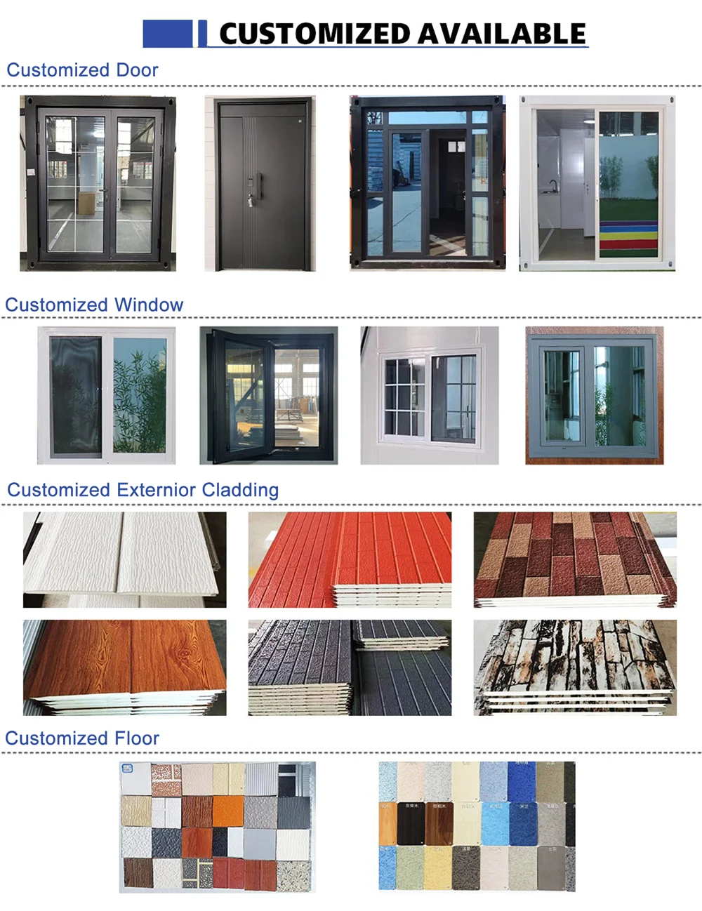 Customized Cheap Wholesale Price Hot Style Prefab Two Bedroom Cabin Trailer Mobile Wood Tiny Home House On Wheels Mobile Prefab