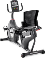 Original Schwinn Fitness Recumbent Bike Series Adjustable Resistance Home Use Quiet Recumbent Exercise Bike Series for Adult Fitness Workout