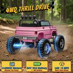 Licensed Chevrolet Cheyenne 24V Ride on Car 4X200W Motor Remote Control Decoration Streamer 24 Volt Ride on Toys for Kids