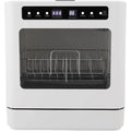 Countertop Dishwasher 800W Portable Mini Dishwasher 6.8L/1.8 Touch Controls Gallon Portable Dishwasher Countertop with 360° Rota