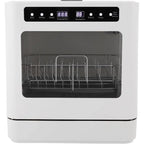 Countertop Dishwasher 800W Portable Mini Dishwasher 6.8L/1.8 Touch Controls Gallon Portable Dishwasher Countertop with 360° Rota