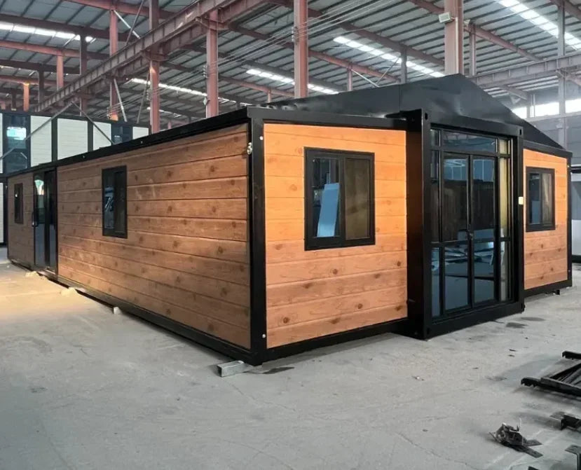 Customized Casas Modulares Prefabricadas Prefabricated Houses Usa Modular Tiny Collapsible Expandable Container House Home