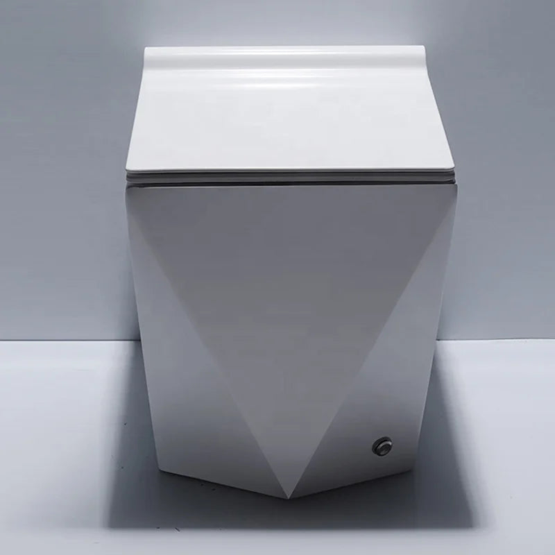 Ceramic Pulse Tankless Floor Mounted Toilets P-trap S-trap Automatic Siphon Flushing Smart Touchless Toilets