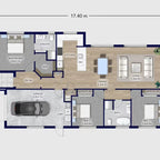 Luxury Mini Container Cottage House Homes - Modern Mobile Prefab Light Steel Tiny House Flat Pack Villa