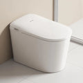 Smart Toilet with Heated Seat, Night Light, Dual Auto Flush, Foot Sensor Operation, Modern Elongated One-Piece ADA Height Toilet