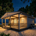 Customized 40ft Expandable Container House Modular Container House with Customized Color Tiny Homes 2 Bed Room Ready to Ship