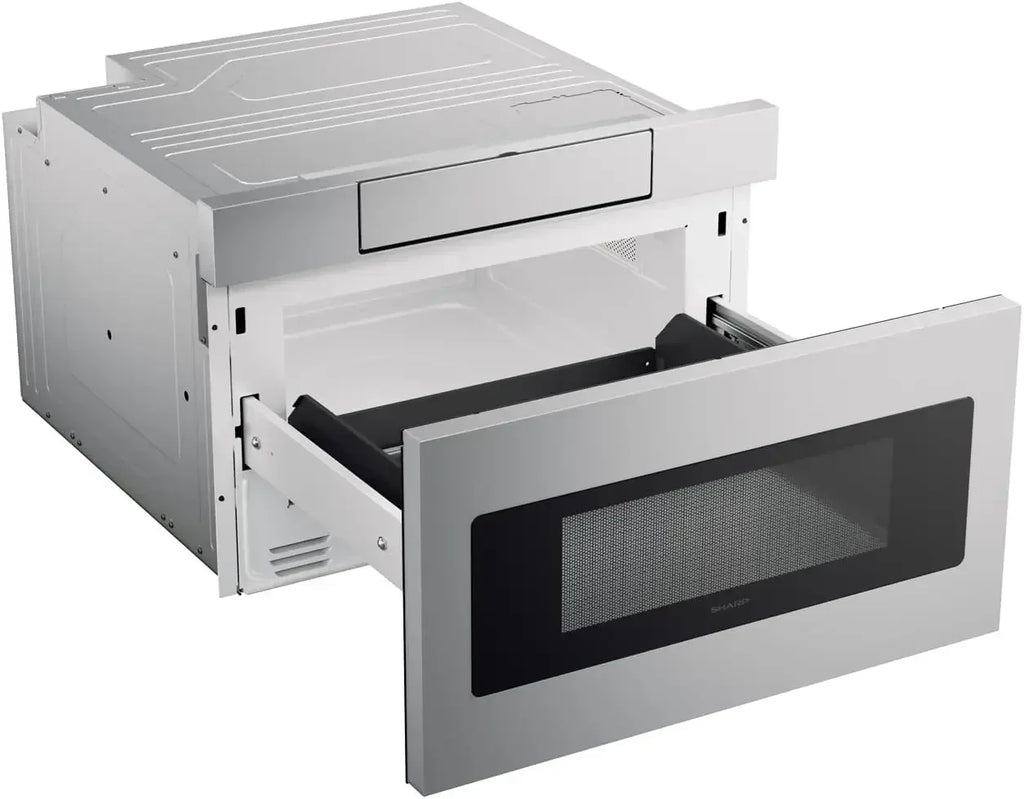 Microwave Drawer Oven, 24-inch, 1.2 Cubic Feet, 950 Watt, Concealed Control Panel with Digital LCD Display, Stainless Steel