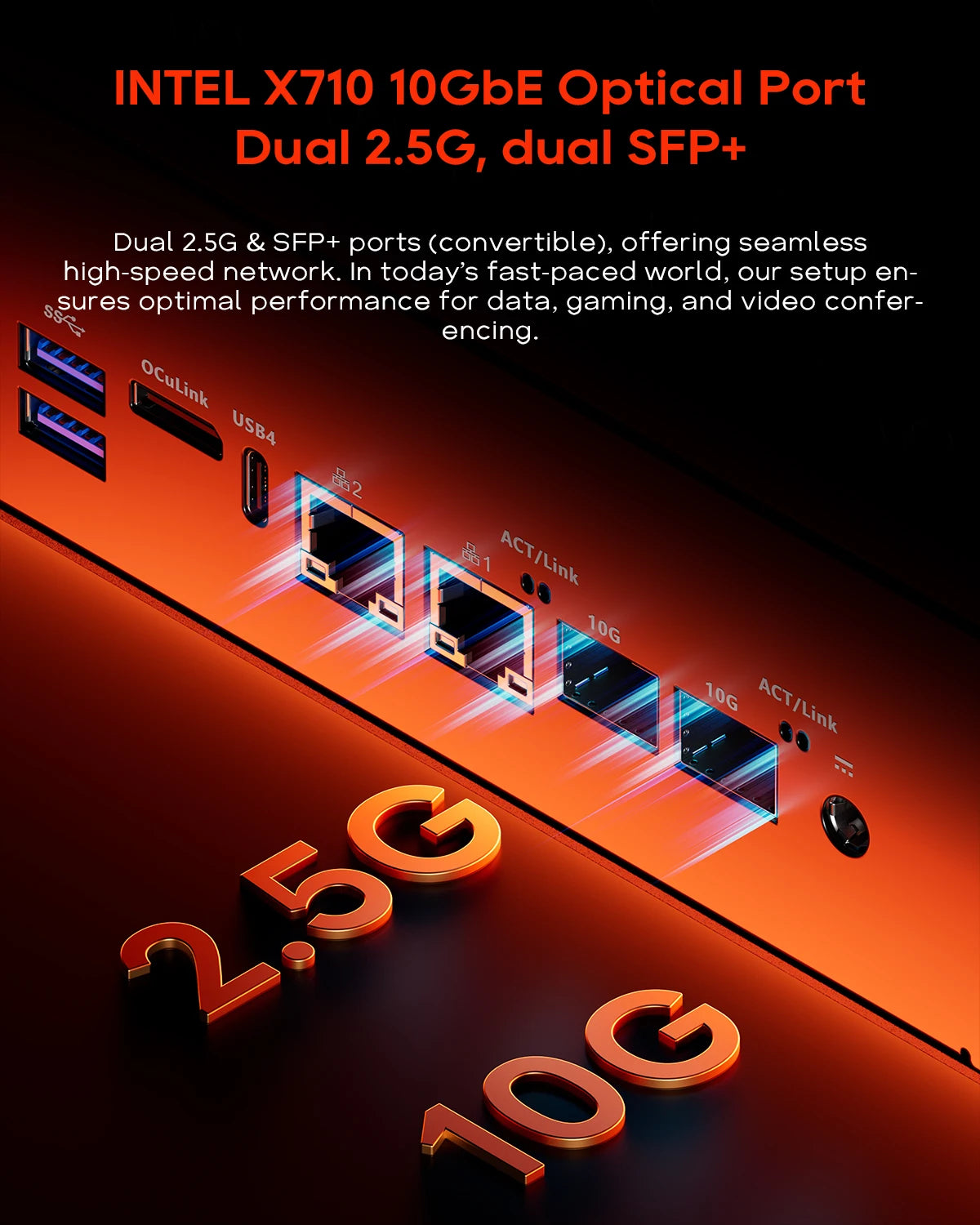 AOOSTAR WTR MAX Mini PC AMD Ryzen 7 PRO 8845HS Barebone Mini Desktop Computer 6HDD 5SSD NAS Home Server Business Office Mini Hos