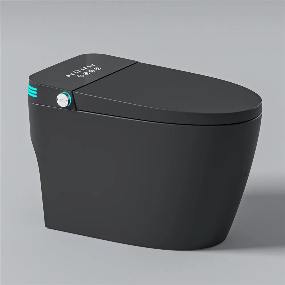High End Sanitary Ware Customizable Intelligent Toilet Bowl Automatic Wc Toilets Bathroom One Piece Smart Toilet For Hotel