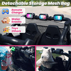 24V XL 2 Seater Ride on Toys Car for Girls, 2WD/4WD Switchable Off-Road UTV W/Long-Endurance Battery Power, 3-Speed Remote Contr
