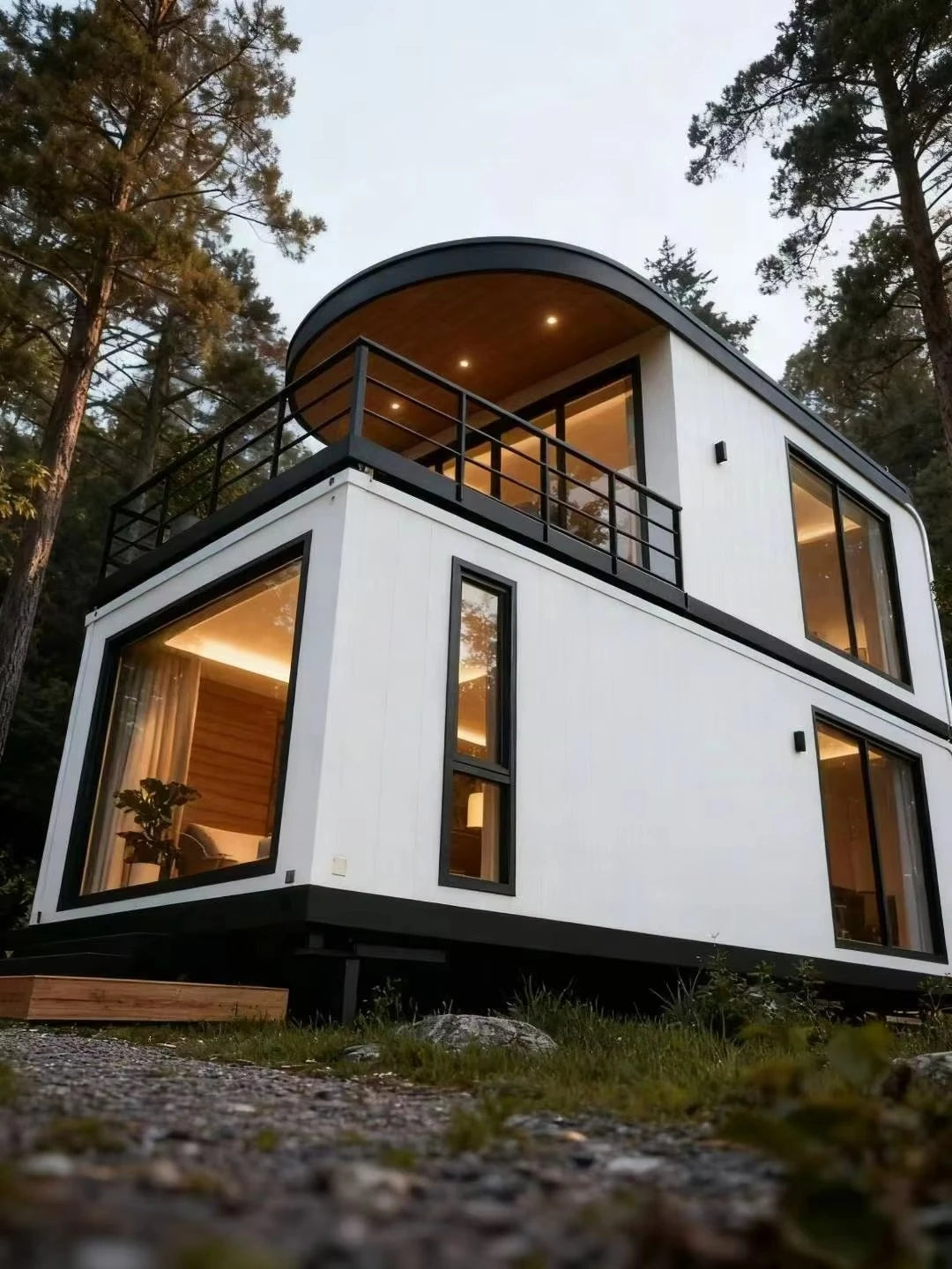Flat Pack Foldable House Prefabricated Tiny House with Bathroom & Kitchen