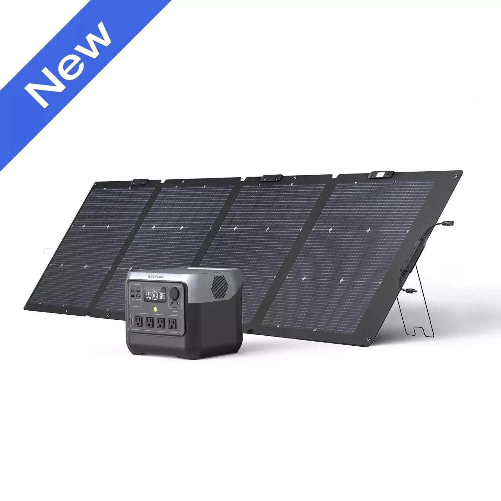 ECOFLOW Portable Power Station RIVER 2 Pro 700, 716Wh LiFePO4 Battery, 4x800W AC Outlets, Solar Generator