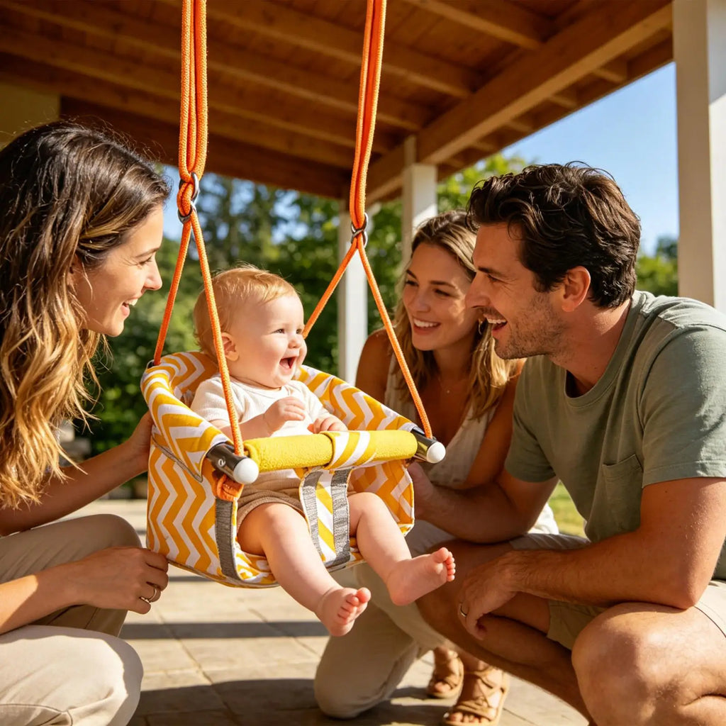 Child Swing Outdoor Playground Toys Swing Seat For Boys Girls Backyard Tree Porch Patio Garden Park Living Room Home