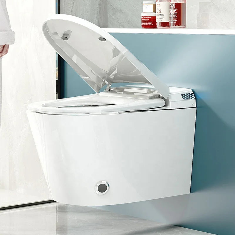 High Quality Modern Floor Mounted Automatic Dual-flush Electric Toilet Heated Seat Air-drying Intelligent Smart One Piece
