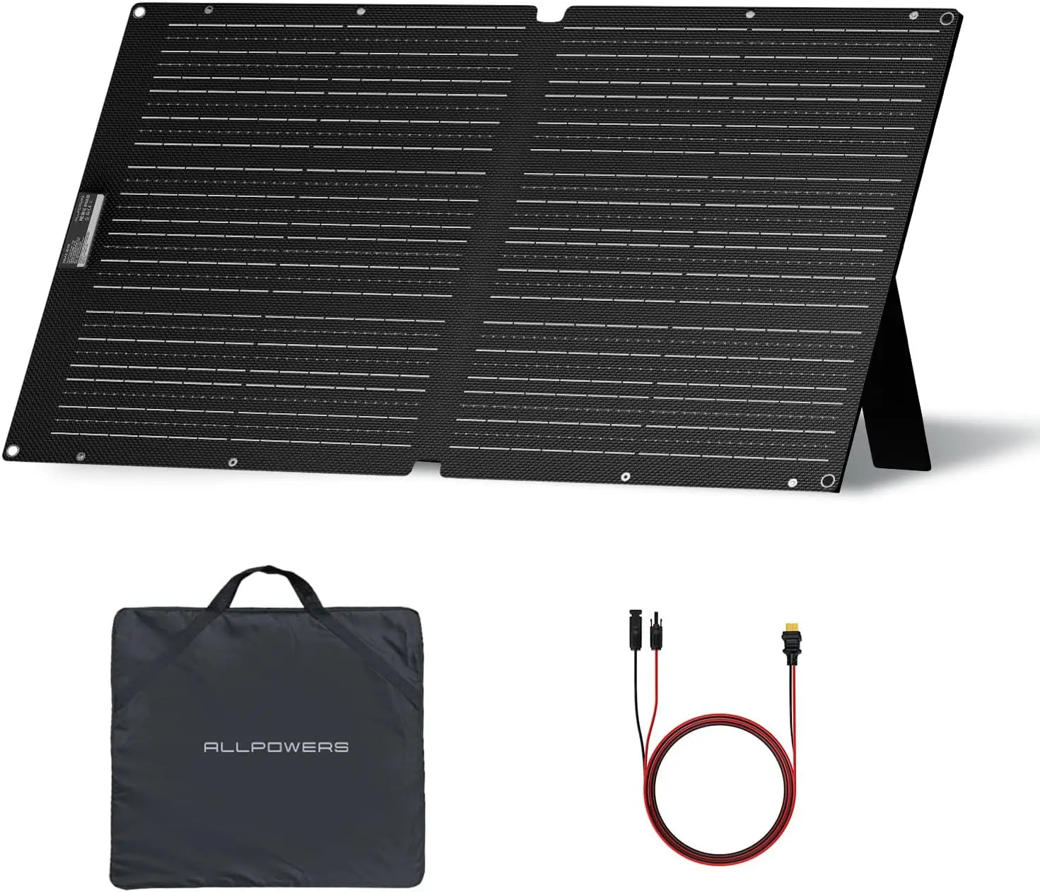 ALLPOWERS SE100 Foldable Portable Solar Panel 100W / 200W Solar Battery Charger Outdoor Emergency Backup Power for Camp RVs Home