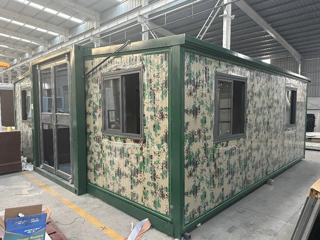 Mobile House Prefab Expandable Container House Mansion Foldable Steel Structure 40ft Waterproof Panoramic Tiny Home Hot