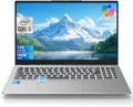 15.6" FHD IPS Business Laptop, Intel i5-12450H (8-Core) Portable Student Laptop, 16GB RAM 1TB PCIe SSD, Backlit KB, Fingerprint, WiFi6, USB-C/HDMI Notebook Computer for School, Home Office, Grey