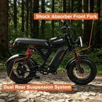 Bodywel M16 Off Road E Bike Adult Electric Bicycle 1500w 48V 15.6ah Mountain Electric Bike 16 Inch Fat Tire Outdoor Entertainmen