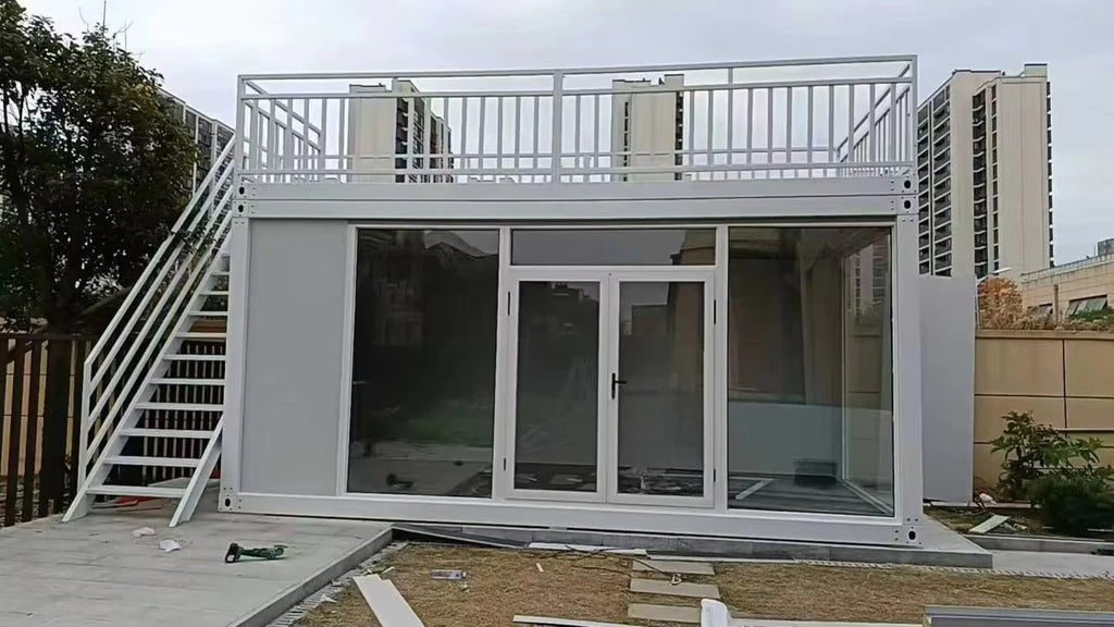 Flat Pack Foldable House Prefabricated Tiny House with Bathroom & Kitchen