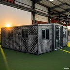 Customized Factory Price 20ft 40ft Prefab Foldable Container House Steel Structure Expandable Tiny Home Modular Flat Pack Mobile