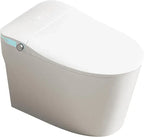 Elongated Smart Toilet with Bidet Built in, Foam Dispenser, Instant Warm Water, One-Piece Toilet with Dual Auto Flush in 1.28GPF
