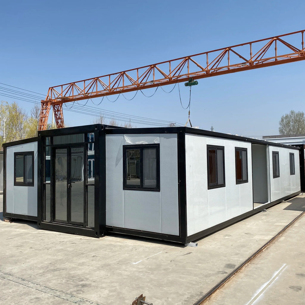 Mobile House Prefab Expandable Container House Mansion Foldable Steel Structure 40ft Waterproof Panoramic Tiny Home Hot