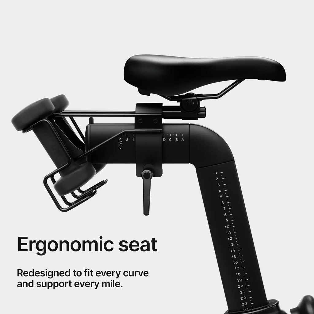 Peloton Exercise Cross Training Bikes, Indoor Stationary Spin Bikes for Home Workouts, Space-Friendly Exercise Equipment for Cardio and strength Workout & Indoor Cycling