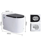 Floor Mounted Self Clean Smart Toilet Tankless Automatic Bidet Intelligent Bathroom Toilet Bowl