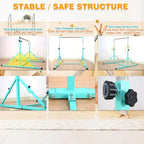 4FT/5FT Gymnastic Set Gymnastics Kip 5 Feet Length 4Feet Inner Width 5Feet Adjust Height Gymnastics Training Equipment for Prof