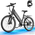 High-Power 1500W Electric Bike with 48V 12Ah Battery, 25MPH Speed, 65-Mile Range, 26 Adult City Cruiser E-Bike, 7-Speed Step-Thr