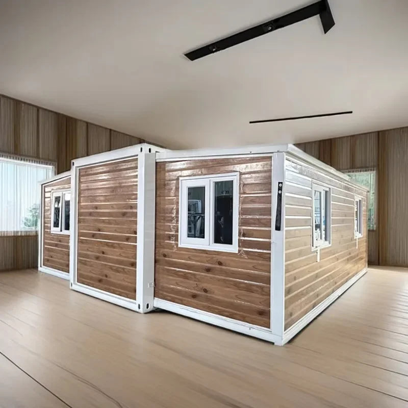 Mobile House Prefab Expandable Container House Mansion Foldable Steel Structure 40ft Waterproof Panoramic Tiny Home Hot