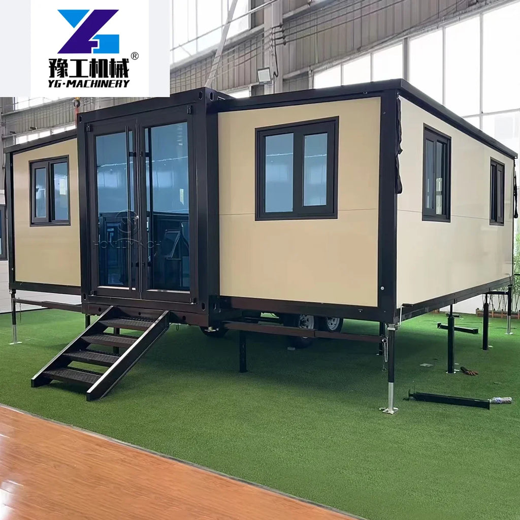 Customized Prefab Tiny Small Home Office 1 2 3 Bedroom Modular Container House Prefabricated With Shower And Kitchen