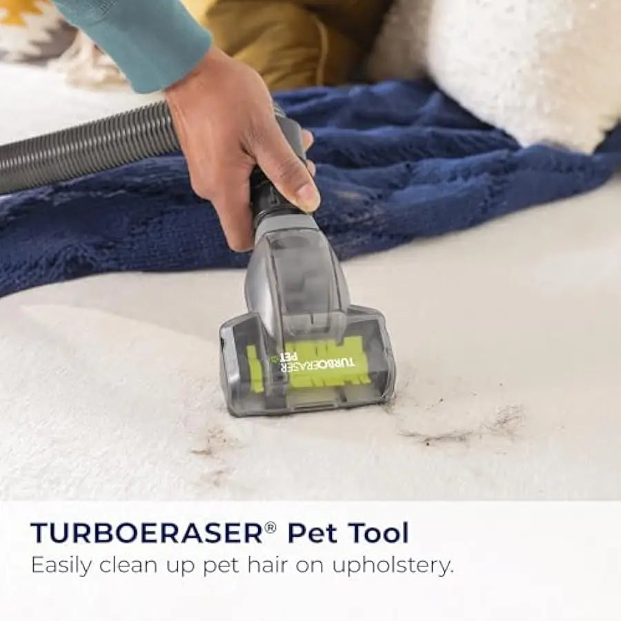 Bissell CleanView Swivel Rewind Vacuum with Automatic Cord Rewind, TurboEraser Upholstery Tool, Triple Action Brush Roll, Swivel
