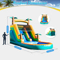21ft Giant Commercial PVC Inflatable Water Slide Bounce House Pool With Blower commercial  Children's playground water slide