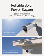 Renewed eufy Security eufyCam S3 Pro 4-Cam Kit, Solar Camera Outdoor Wireless, MaxColor Night Vision