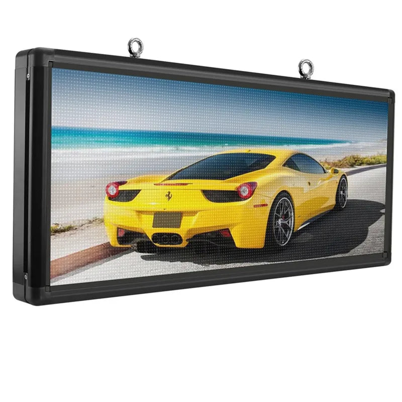 Outdoor Full-Color P6 LED Display 103x45 Cm Advertising Video Screen for Business Advertising Image Signs Message Board