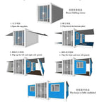 Customized China 20FT 40FT Container Modular House Expandable Prefab Prefabricated Mobile Home 3 4 5 Bedroom Modern Tiny Granny