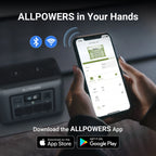 ALLPOWERS R1500 LITE Portable Power Station 1056Wh LiFePO4 Battery 1600W (3200W peak) Output Solar Generator for Camping, RV