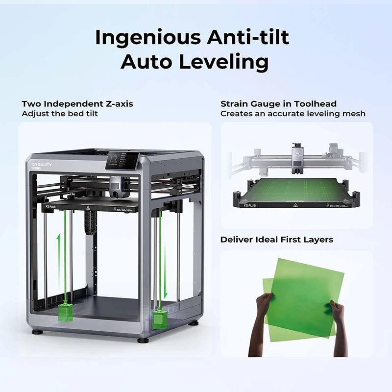 Creality K2 Plus Combo 3D Printer Multi Color Printing with New CFS Max 600mm/s Printing Speed Full-auto Leveling